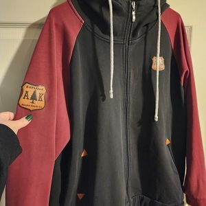 Alaska Chicks zip up hoodie